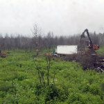 Germann Fire Cleanup in Douglas County, Wisconsin